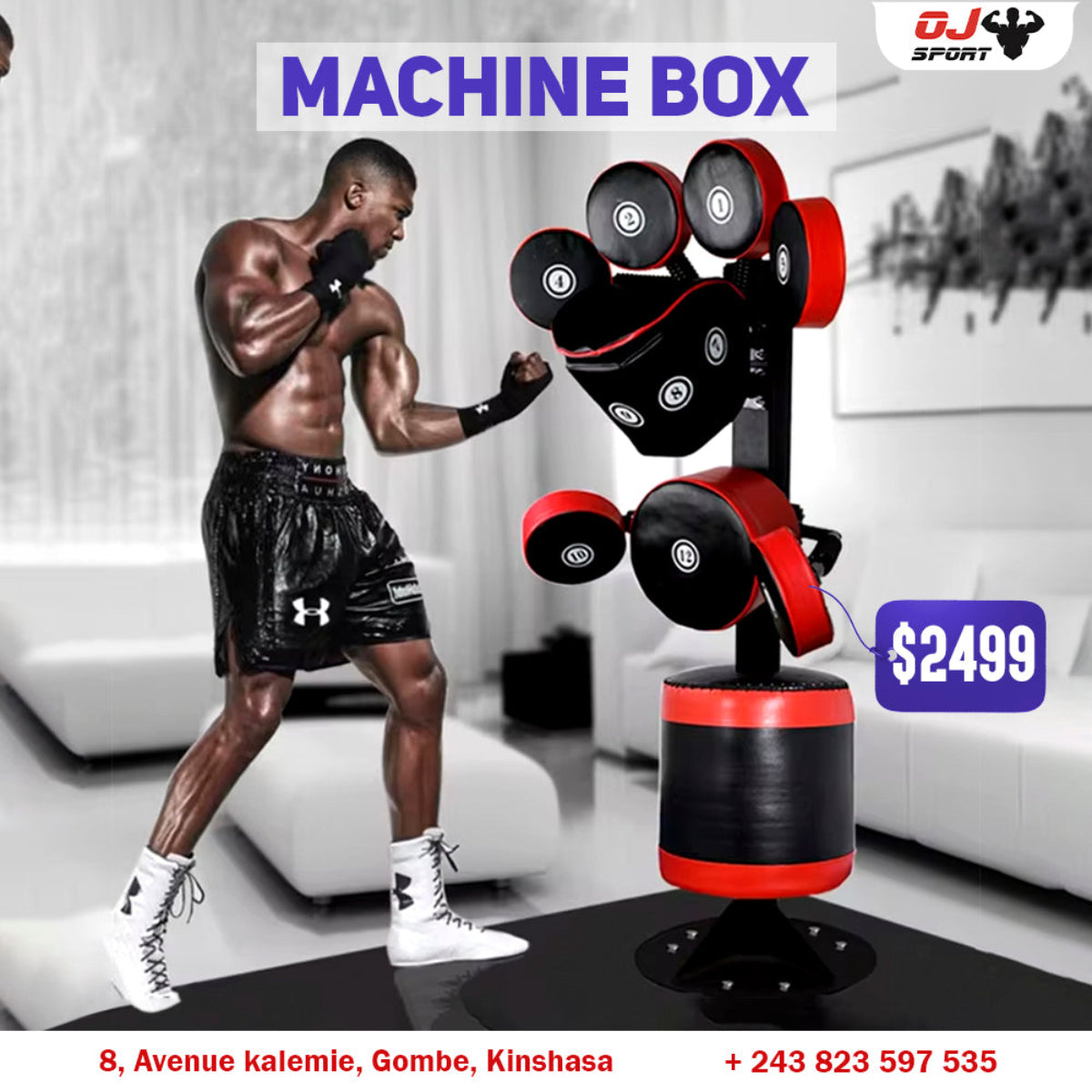 Boxing Machine Freestanding