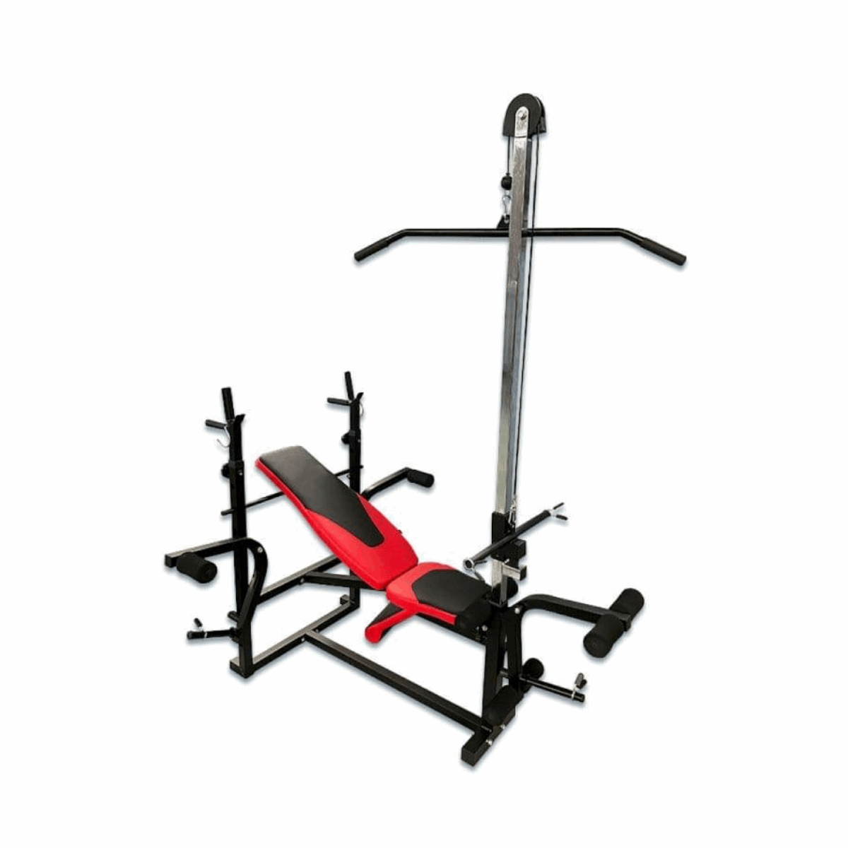 Multifunction bench with Lat Pull