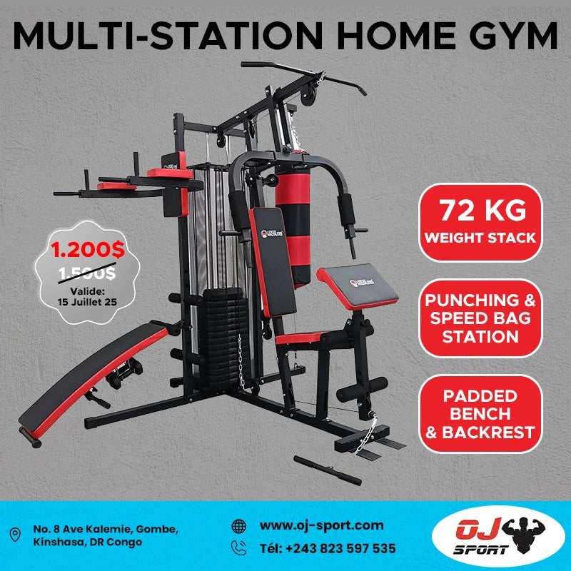Multi-station Home Gym Model – OJ Sport