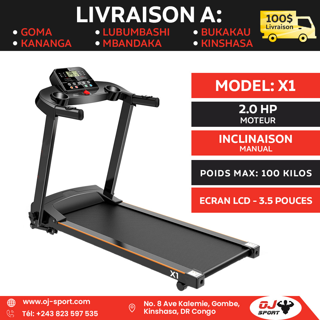 Tapis de course Supertec X1