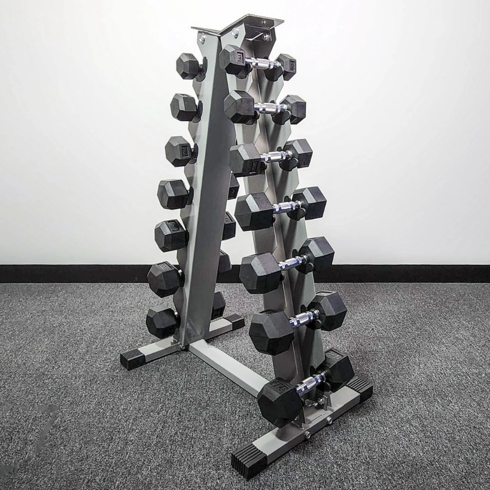 Hex Dumbbell Package 5 (1kg-7kg + Rack)