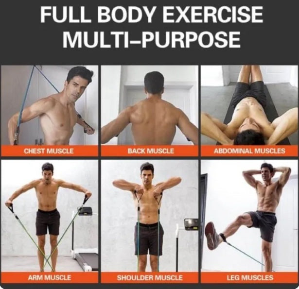 11-piece Resistance Bands Set