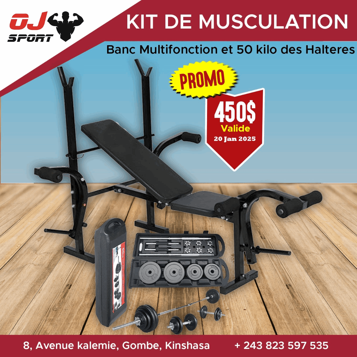 Kit de Musculation