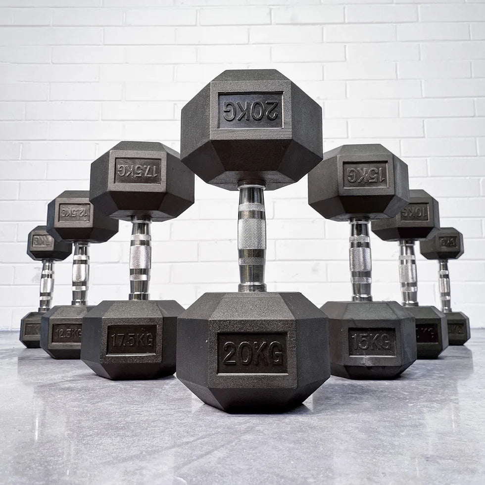Hex Dumbbell Package 2 (Assorted 5kg - 20kg)