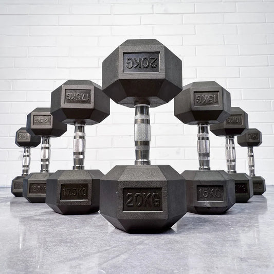 Hex Dumbbell Package 2 (Assorted 5kg - 20kg)