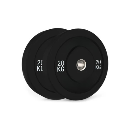 120kg Pro Olympic Barbell & Bumper Weight Set with Clips