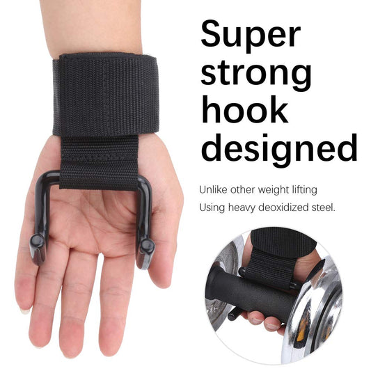 Weight Lifting Hooks (Pair)