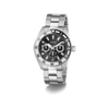 Guess Mens SIlver Tone Multi-function Watch