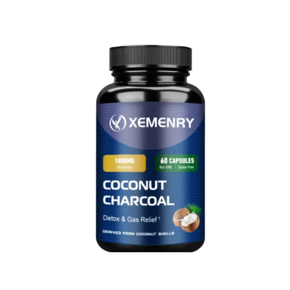 Coconut Charcoal - Xemenry 60 Capsules