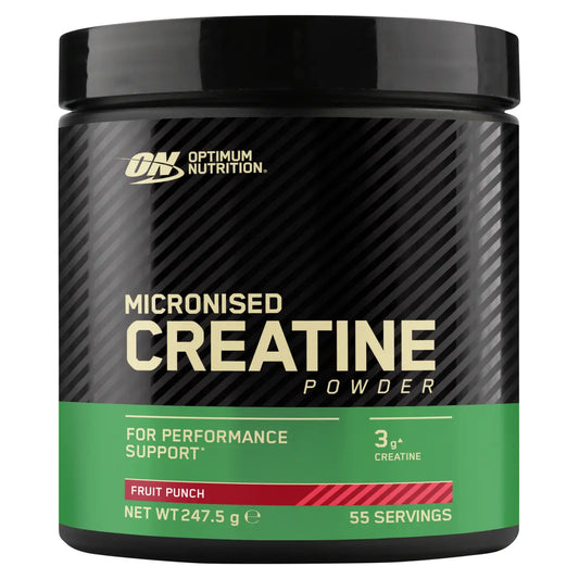 Optimum Nutrition Flavoured Micronised Creatine Powder - 247.5 g - Fruit Punch