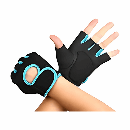 Bodybuilding Gloves (Blue)