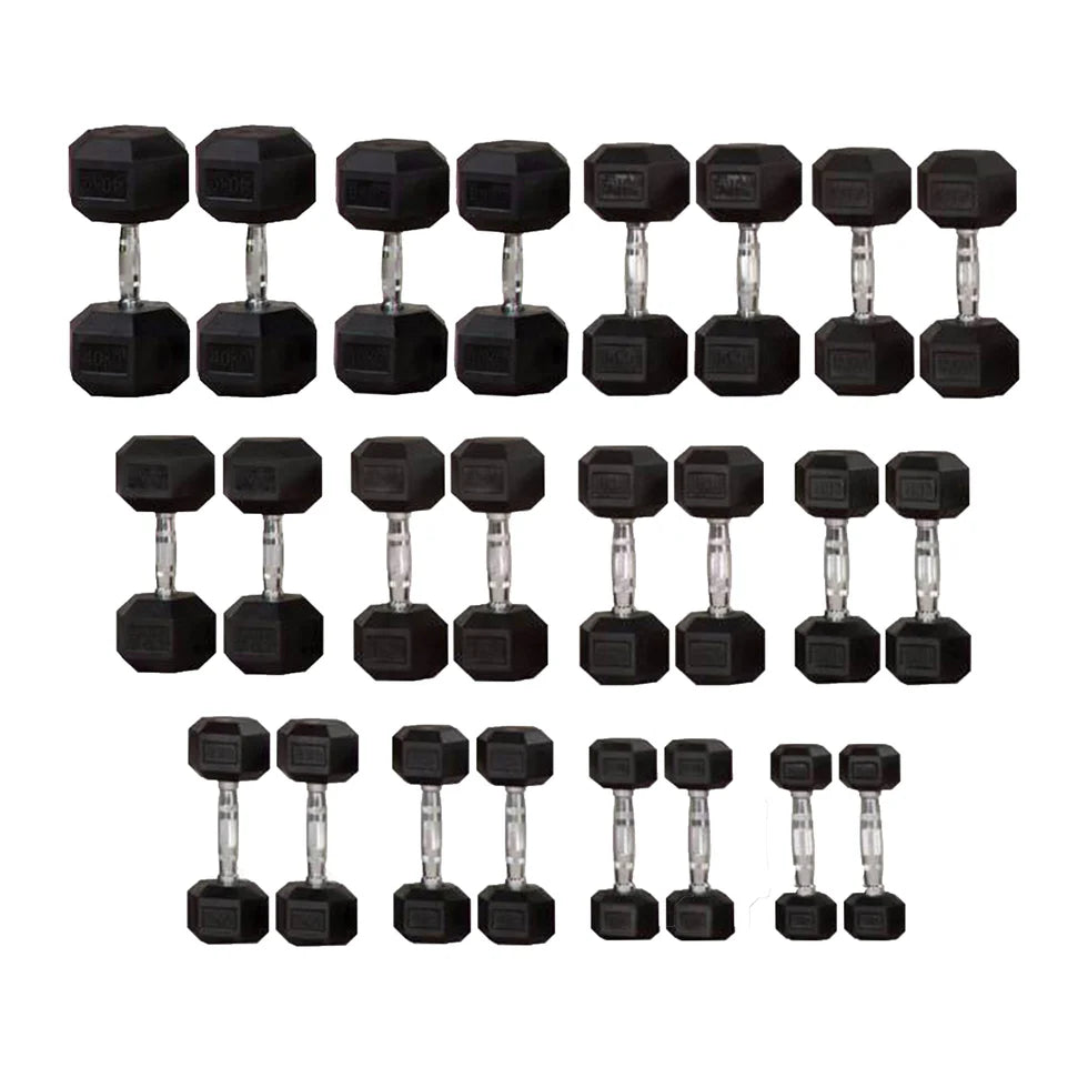 Hex Dumbbell Package 4 (5kg - 25kg)