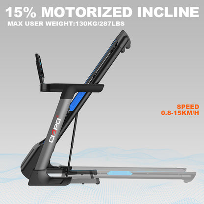 Supertec M5 Treadmill (Manual Incline)