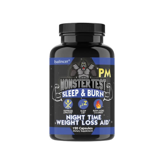Monster Test Sleep & Burn - Balincer 120 Capsules