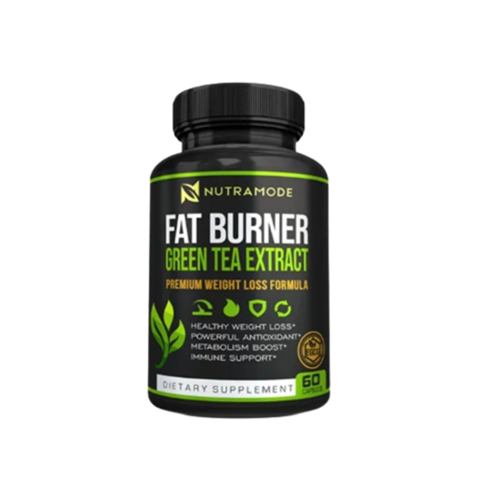 Brûleur de graisse à base d'extrait de thé vert, 60 capsules Nutramode