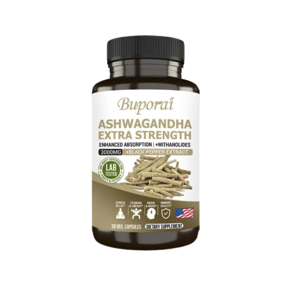 Ashwagandha Extra Strength 60 Capsules Buporai