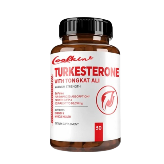 Turkesterone + Tongkat Ali 30 Capsules Coolkin