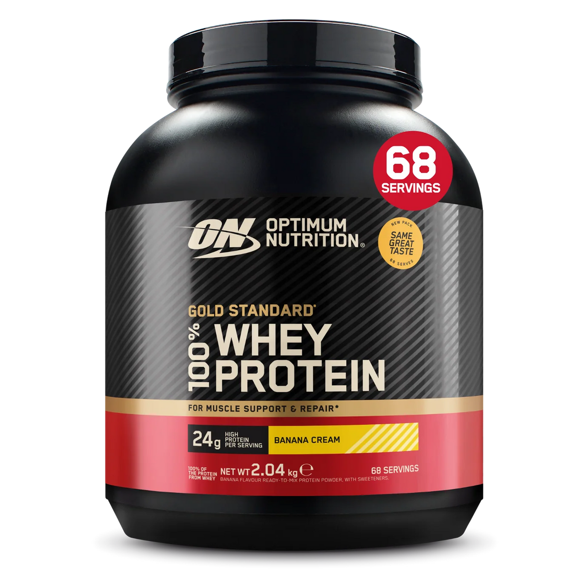 Optimum Nutrition Gold Standard 100% Whey - 2040 g - Delicious Strawberry