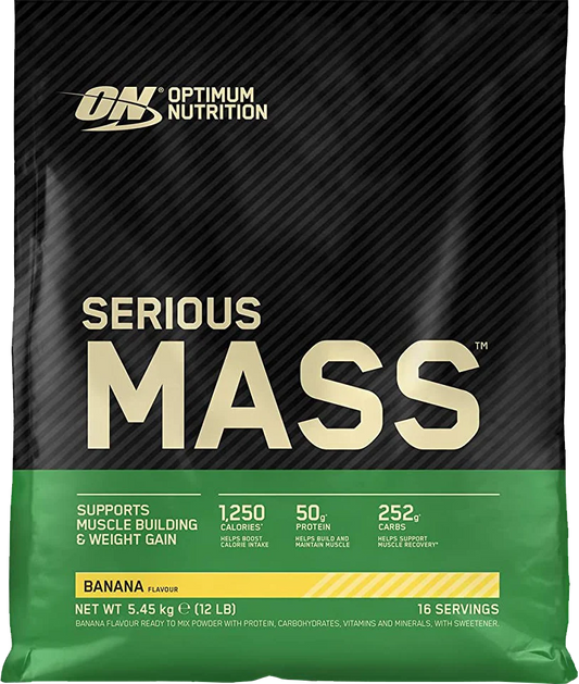 Optimum Nutrition Serious Mass -5450 g - Banana