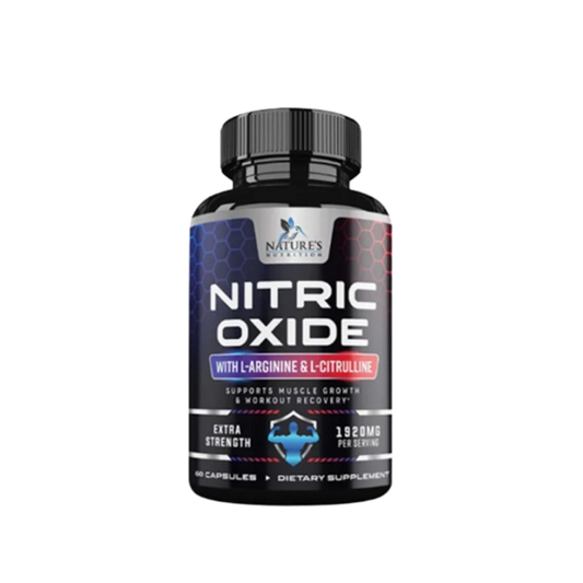 Nitric Oxide 60 Capsules Natures Nutrition