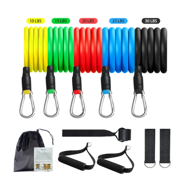 11-piece Resistance Bands Set