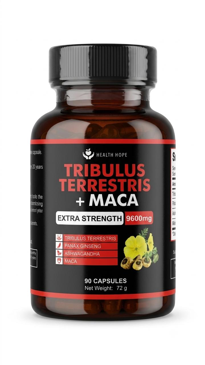 TRIBULUS TERRESTRIS MACA CAPSULES-90 pcs