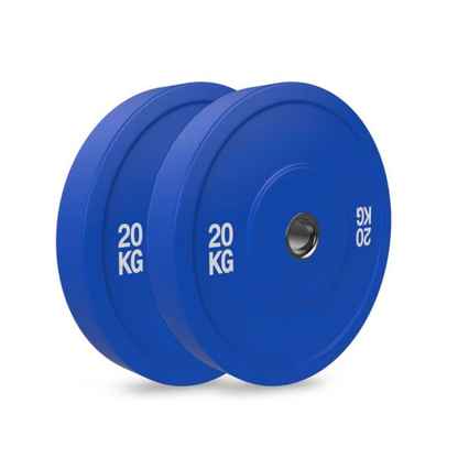 Barre olympique professionnelle de 120 kg + ensemble de disques de poids colorés avec clips