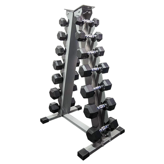 Hex Dumbbell Package 5 (1kg-7kg + Rack)