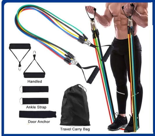 11-piece Resistance Bands Set
